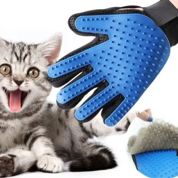 Guante quita-pelos de mascota