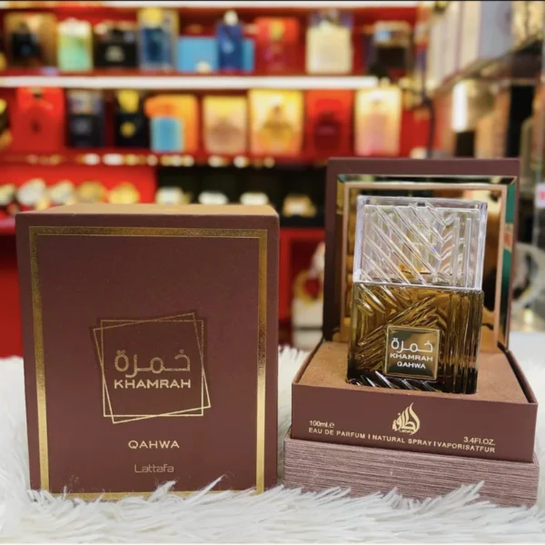 2 Khamrah Lattafa Negra 1.1 perfume